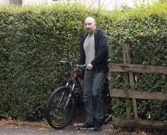 Mitchell was seen on Sunday with a £500 mountain bike near his family home