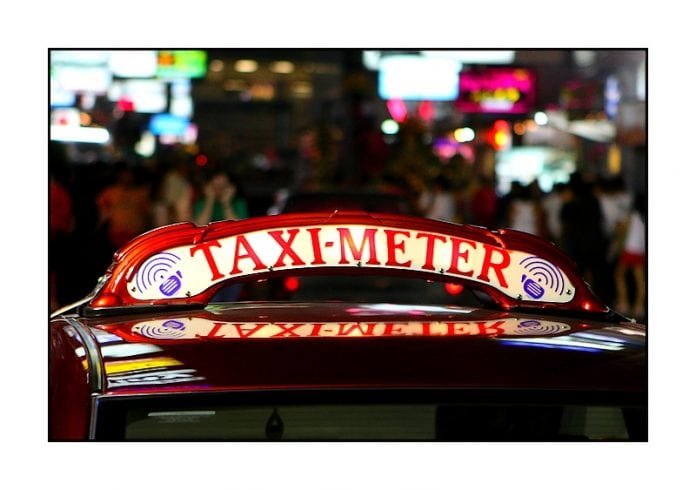 Beware the Bangkok taxi turbo meter