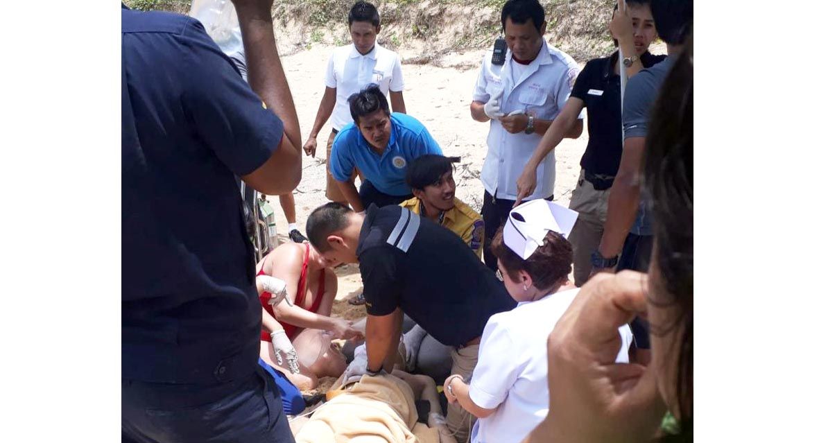 Chinese tourist in coma after sea rescue