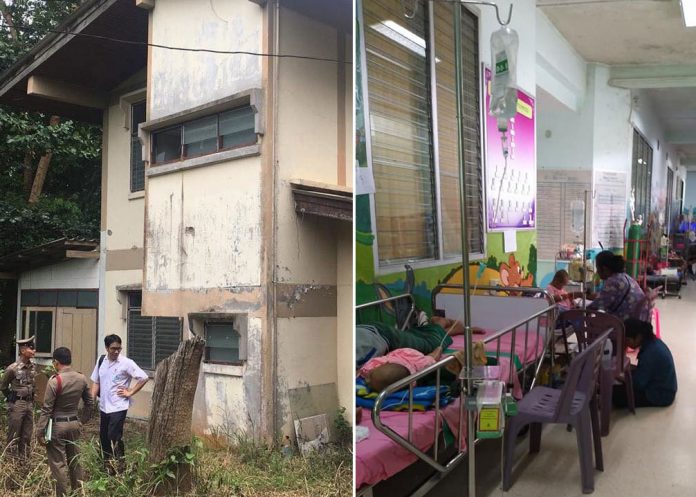 DOCTORS IN SQUALOR, PATIENTS ON BALCONIES AT CASH-STARVED HOSPITALS