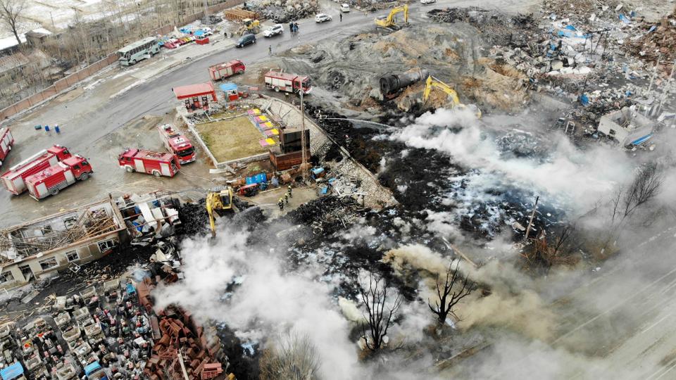 Blast kills 22 near north China chemical plant: official