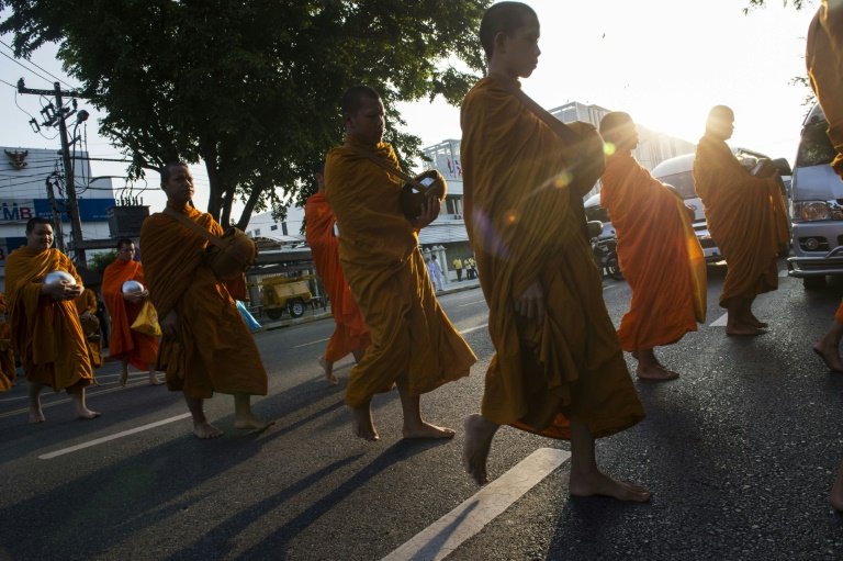 Eat, pray, exercise: Thailand's monks battle weight problems
