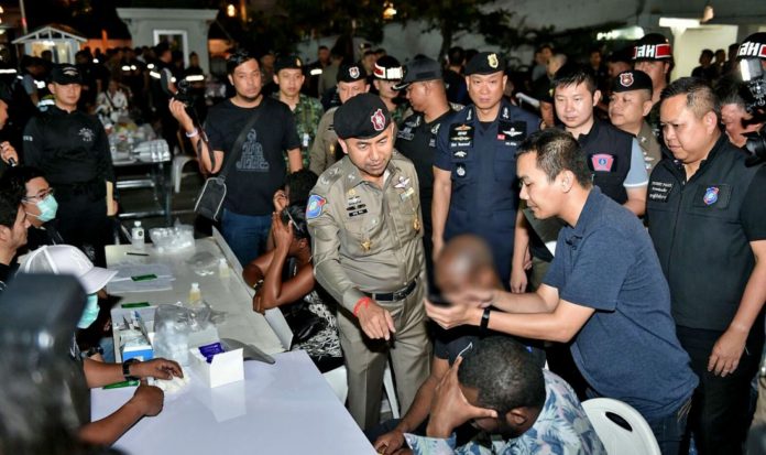 Foreigners arrested in Thailand, 730 rounded up today