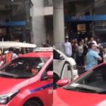 GUARDS VS. TAXI DRIVER IN TERMINAL 21 BATTLE ROYALE