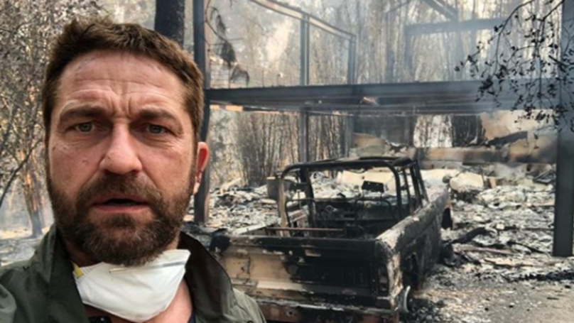 Gerard Butler's House Completely Destroyed In Californian Wildfire