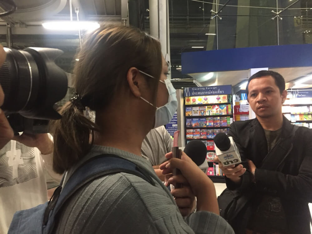 His mother said she was waiting with Thai police for news of the escape and was immensely relieved to hear at 2am that he’d got away safely. Thanking everyone involved, she offered to repay the Bt17,000 plane fare advanced for her son’s flight home. Police are gathering evidence to prosecute the gang and its accomplices.