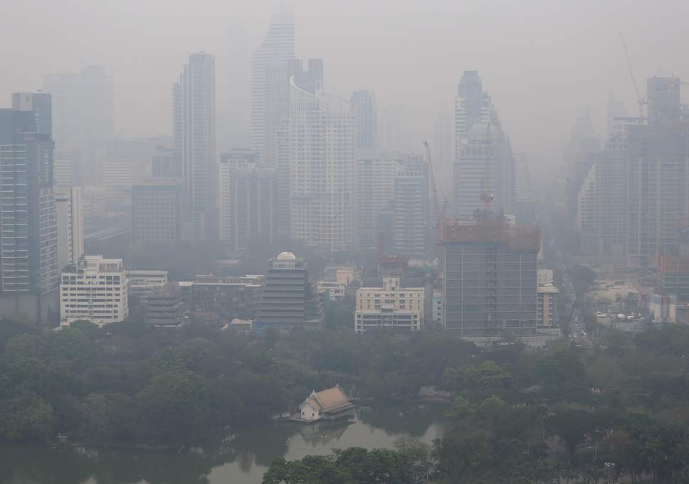 Bangkok pollution takes temporary break