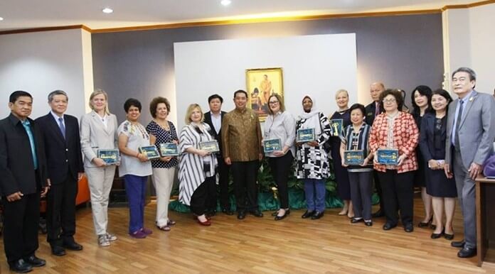 9 embassies visit Pattaya