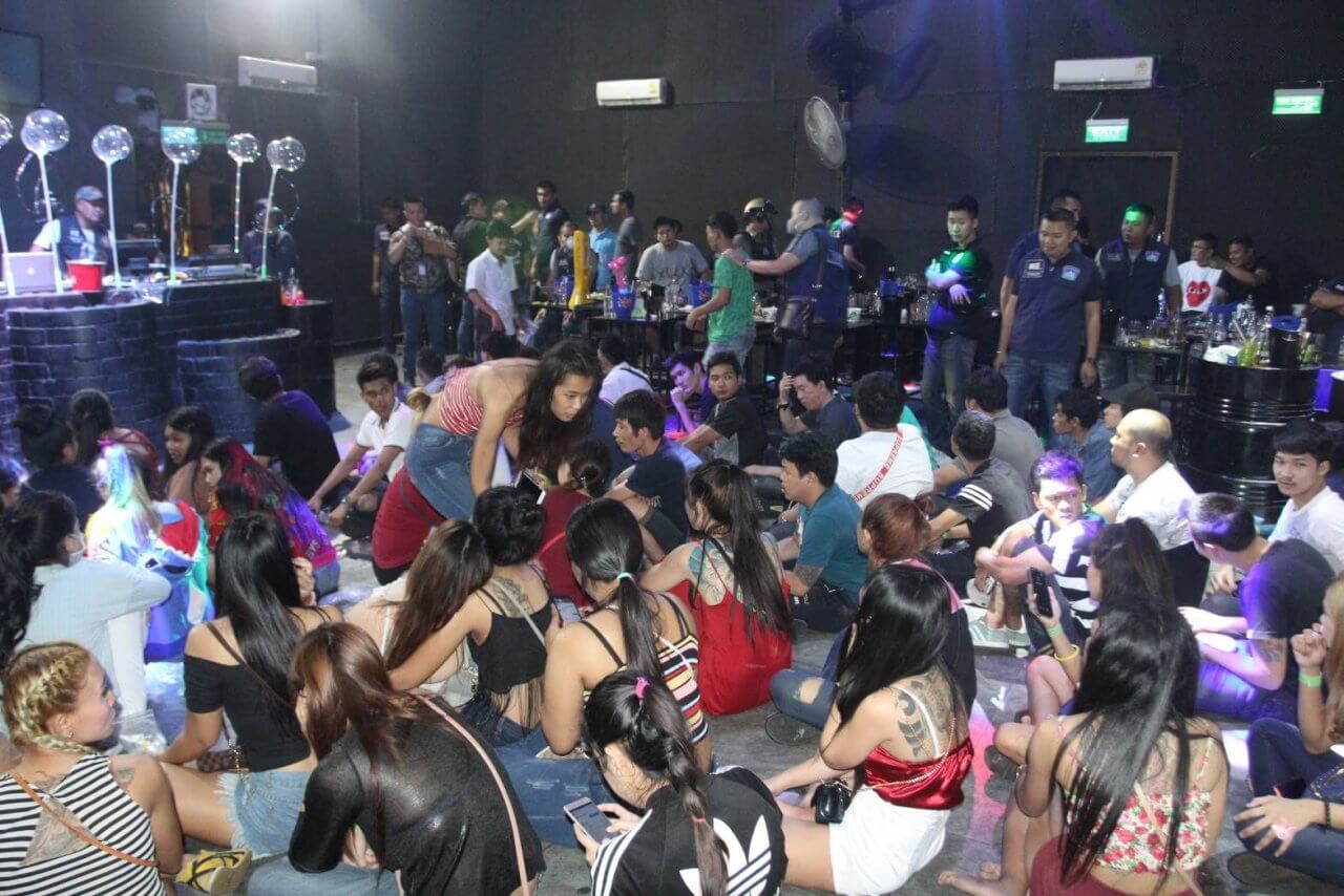 Drugs, underage drinkers found in Bangkok club raid