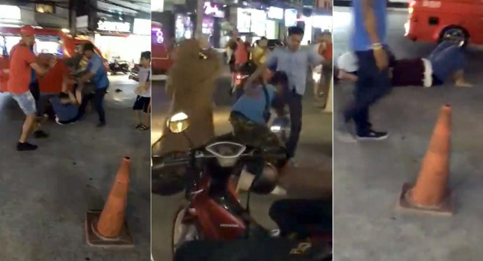 Patong taxi driver suspects arrested after tourist assaulted
