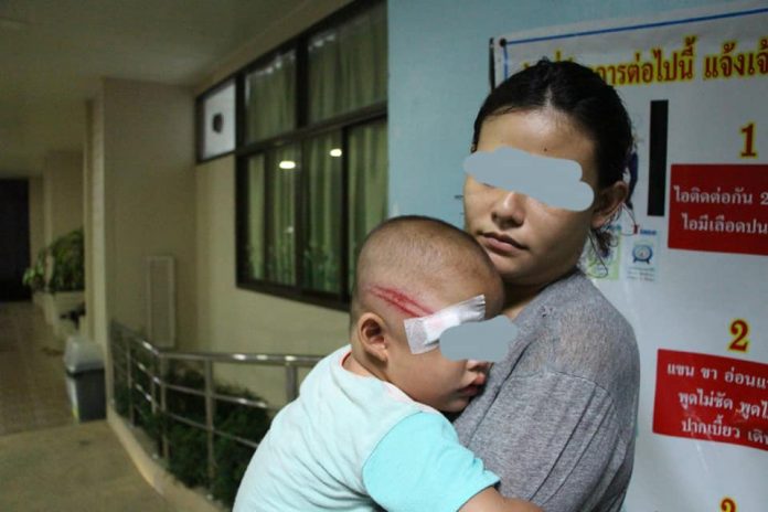 Pattaya Police Volunteer who injured toddler at Police Checkpoint