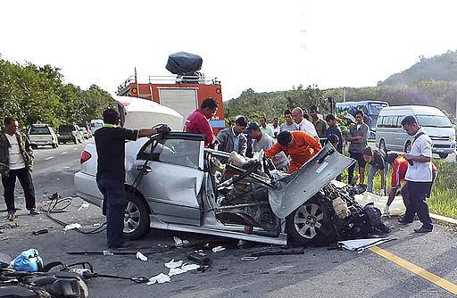Drink-driving the cause of most Thai accidents