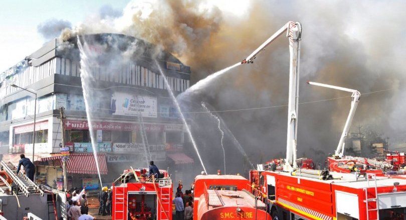 At least 15 students die in India fire