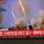 North Korea appears to have fired two missiles