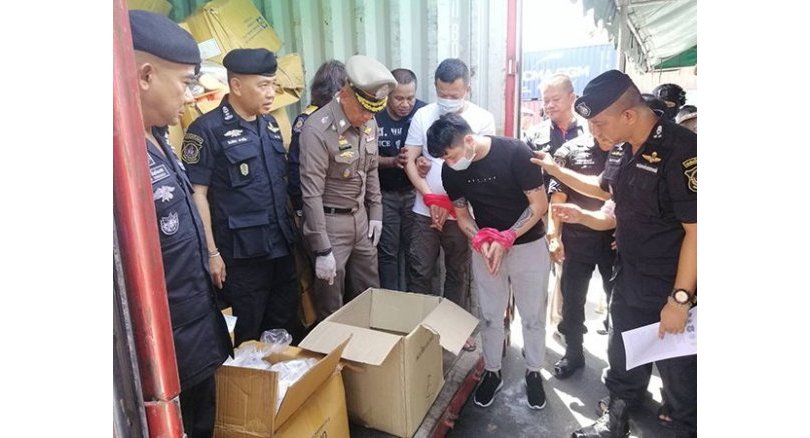 4 nabbed trying to ship ‘ice’ to Philippines