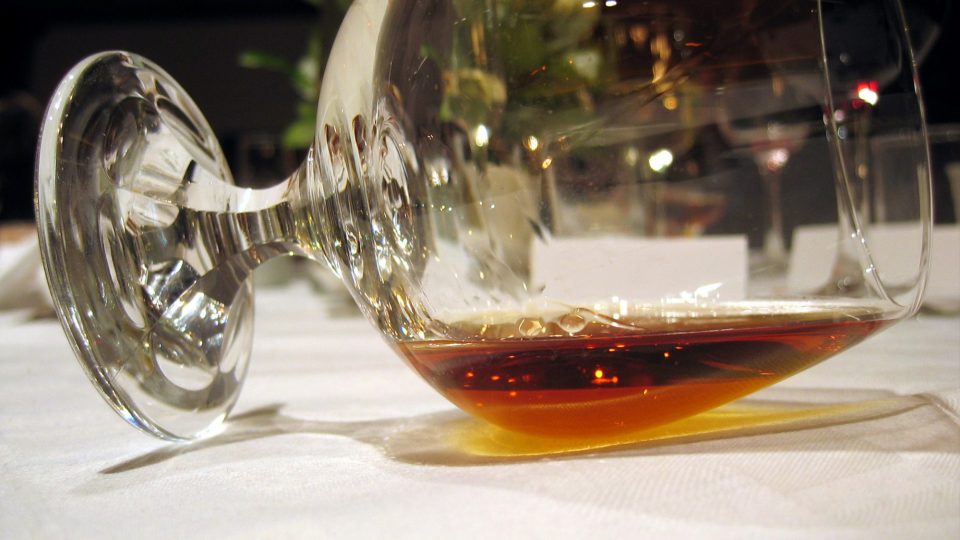 A Woman Chugged an Entire Bottle of Cognac Rather than Give