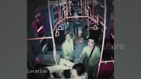 Bus Driver Attacks Woman Who Told Him To Stop Using Phone