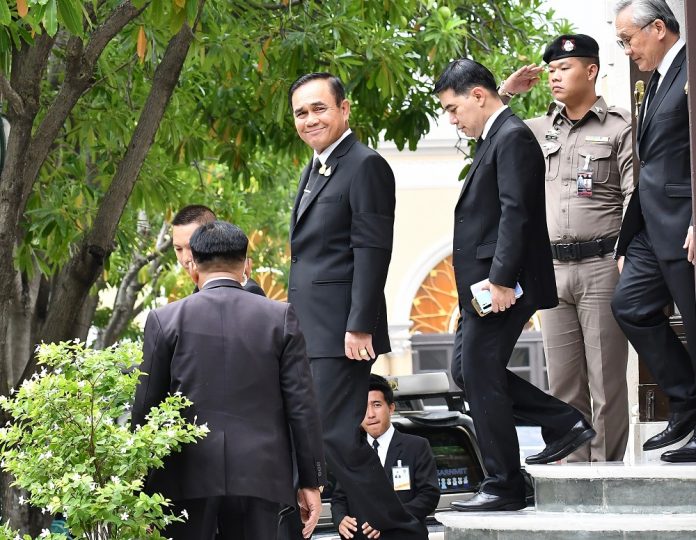 Junta chairman Prayuth, Chan-ocha Government House Phalang Pracharath