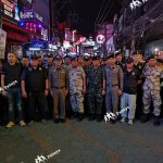 Large police and army contingent inspect Walking Street - no prostitution found!