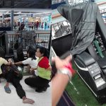 Electric massage chair almost strangles man to death in mall