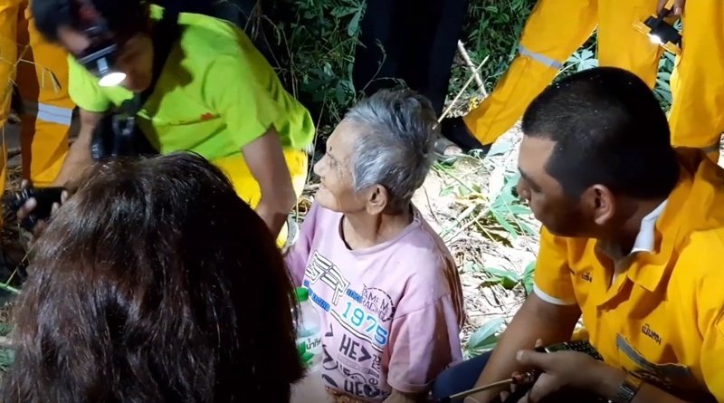 Grandma goes missing, turns out she’s just relaxing in forest