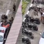 Policemen caught on video beating suspect