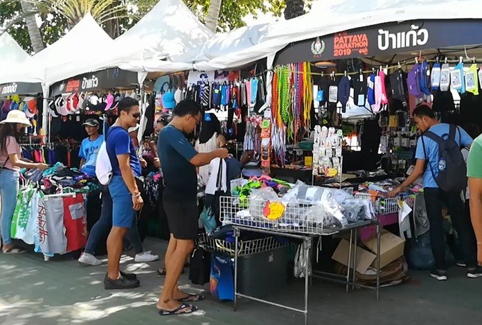 Sportswear vendors victorious in Pattaya Marathon sales drive