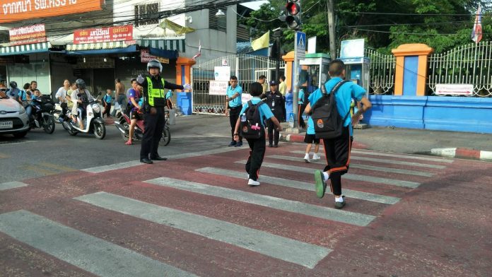 Zebra Crossings to be made “safe” says Chief of Royal Thai police, progress already being made locally