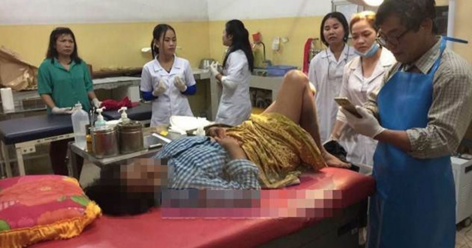 Bangkok woman hospitalised with a ‘cucumber insider her’