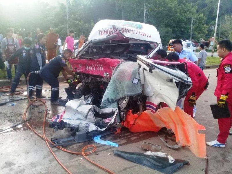 Passengers on Thai transport asked ‘is your driver safe’