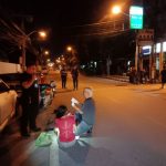 Two injured in a drunken driving related motorbike crash in Pattaya