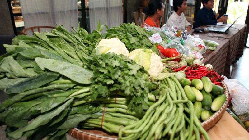 Vegetables and fruits in Thailand heavily contaminated