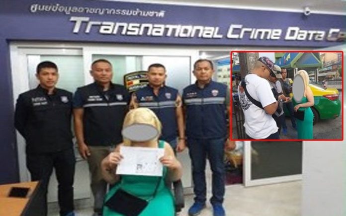 Foreign woman caught on seven year overstay in Pattaya