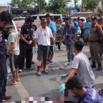 Motorbike driver dies after being crushed by bus in Pattaya near Bali Hai Pier