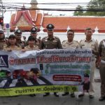 Pattaya Police encourage pedestrians to use crosswalks