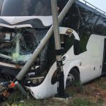 Chinese tour bus crashes in Pattaya, 7 Chinese tourists injured