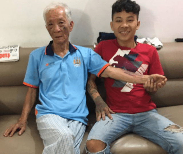 Saigon pensioner