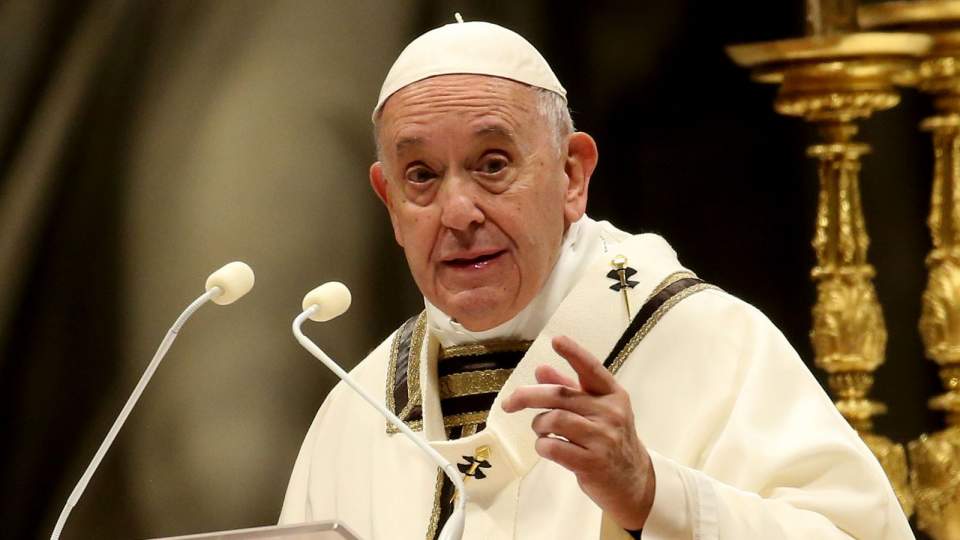 Pope Francis says Homos ok