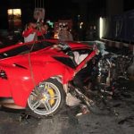 horror Ferrari smash