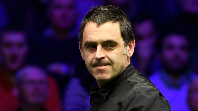 World Snooker Championship: Ronnie O'Sullivan races to 8-1 overnight lead against Thepchaiya Un-Nooh