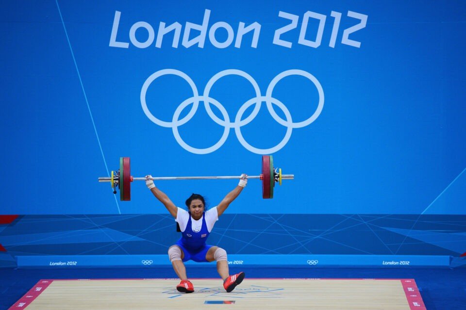 Thai weightlifter