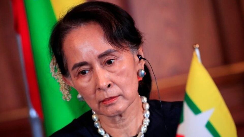 junta jails Suu Kyi