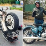 British biker, 83, is killed in a horror crash