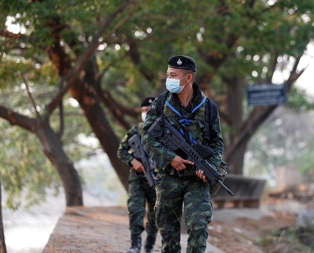 Patrols increased, fighting in Myanmar