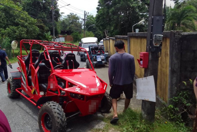 Tourists injured in go-kart accident