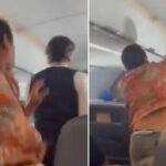 Passenger sucker punches American Airlines flight attendant
