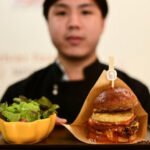Bangkok pop-up wins fans with crunchless cricket burgers