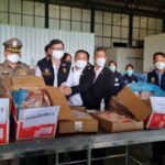 135 tonnes of smuggled frozen pork and chicken seized