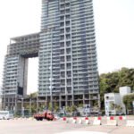 Demolition of waterfront condo in limbo