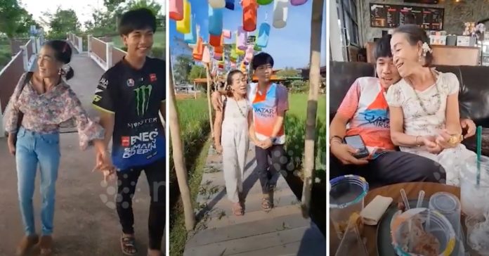 Teenage boy, and grandma become engaged in Thailand